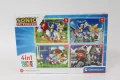 Clementoni. Puzzle 4w1. Super Kolor. Sonic - tantis.pl