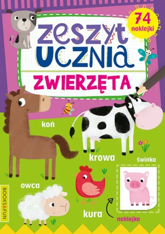 Zwierzęta. Zeszyt ucznia - tantis.pl