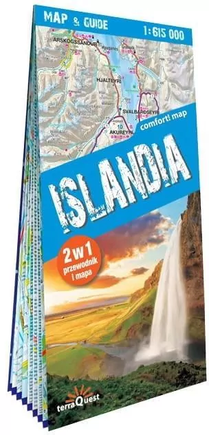 Islandia 2w1. Map&Guide - tantis.pl