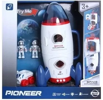 Zestaw duża rakieta i 2 kosmonautów - tantis.pl