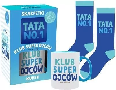 Zestaw Kubek + skarpety Klub-Tata - tantis.pl
