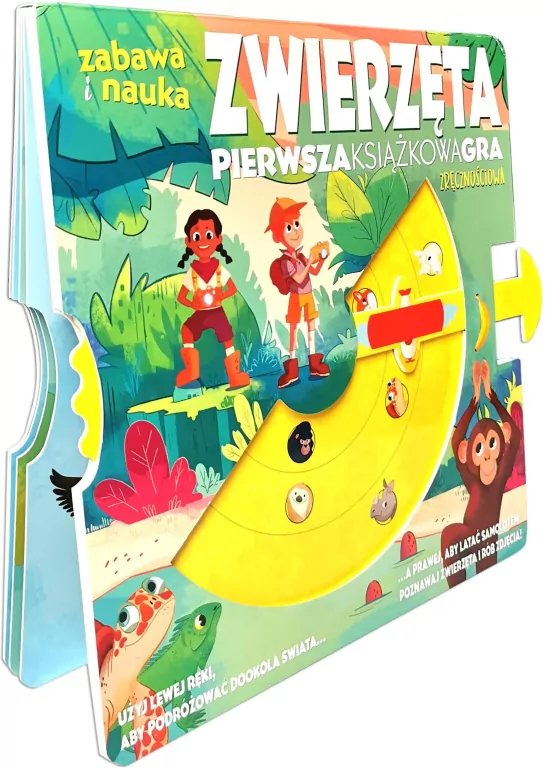 Zwierzęta. Pierwsza książkowa gra zręcznościowa - tantis.pl