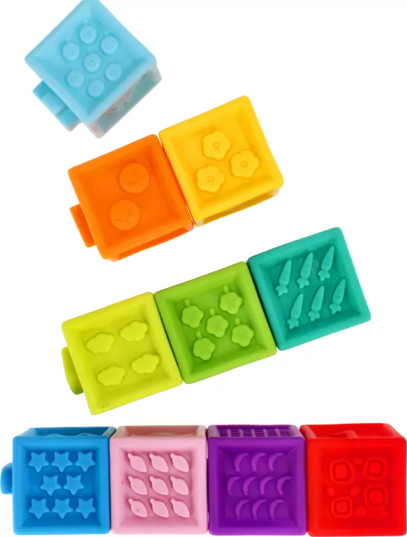 Gumowe klocki 10 sztuk - tantis.pl
