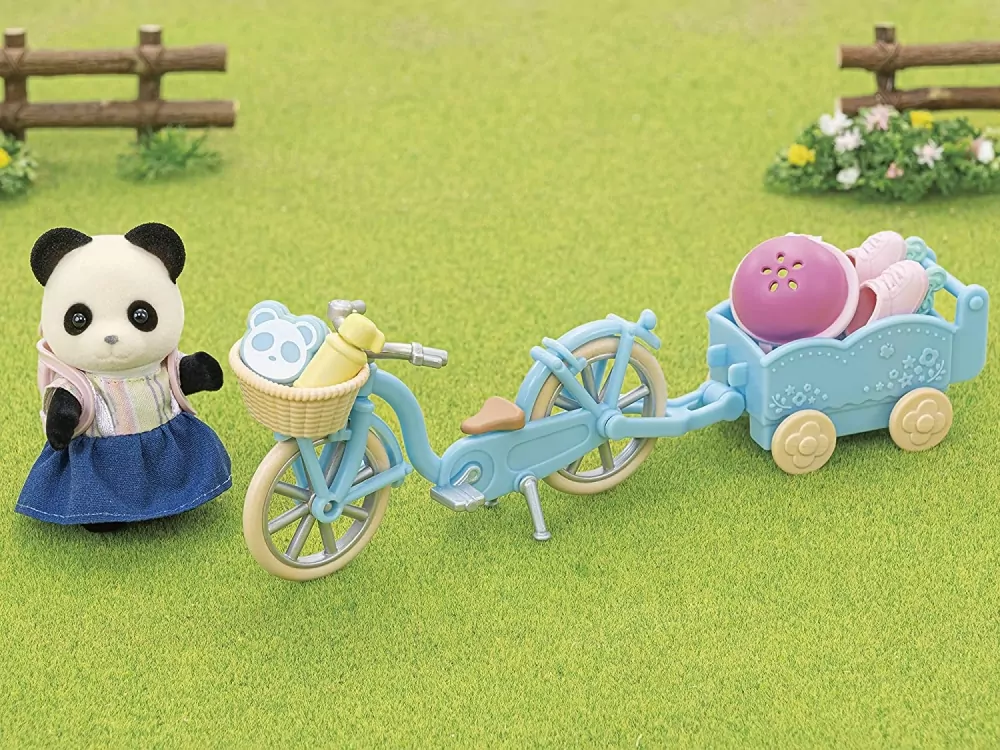 Sylvanian Families Panda Rosalina Zestaw rower i wrotki - tantis.pl