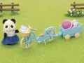 Sylvanian Families Panda Rosalina Zestaw rower i wrotki - tantis.pl