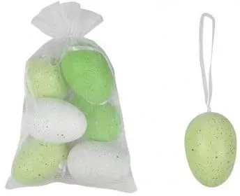 Jajka plastikowe 6cm 6szt - tantis.pl