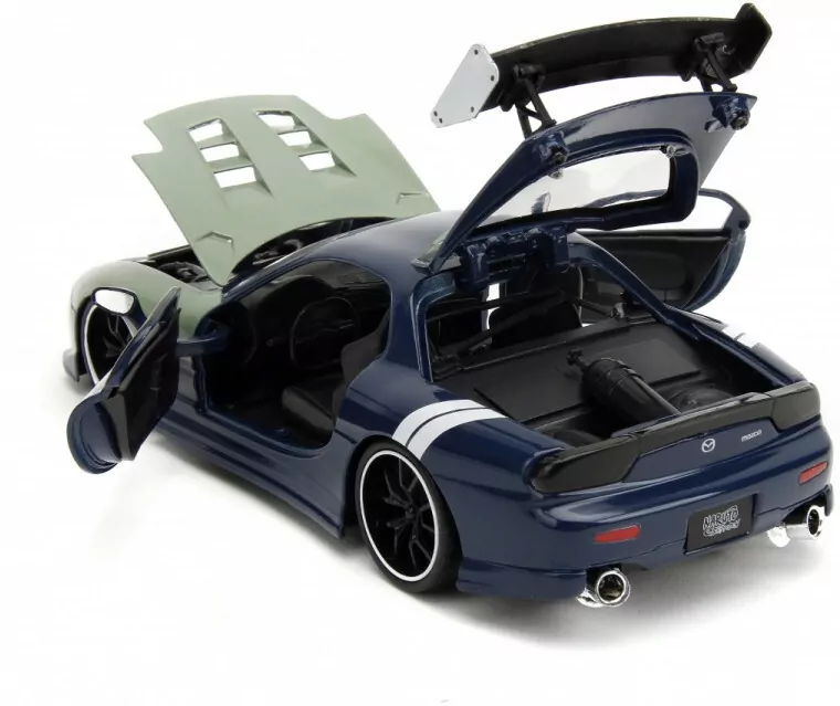 JADA. Naruto 93 Mazda RX-7 z figurką 1:24 - tantis.pl