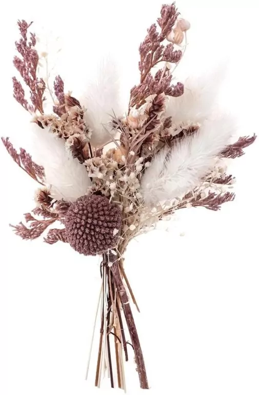 Mini bukiet suszonych kwiatów ok. 20cm - tantis.pl