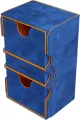 Gamegenic: Stronghold 200+ XL Convertible - Blue/Orange - Exclusive Line - tantis.pl