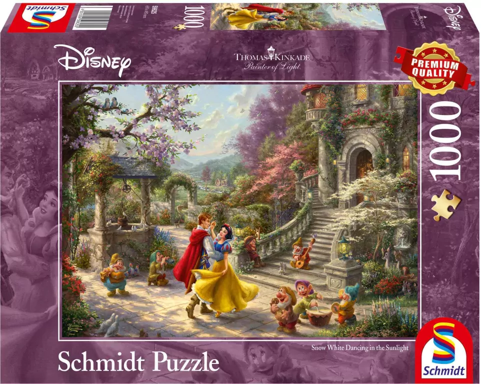 Puzzle 1000. Królewna Śnieżka 2. Disney G3 - tantis.pl