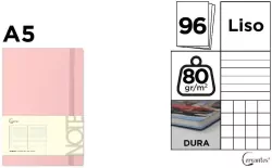 Notatnik A5/96K arbuzowy MIX