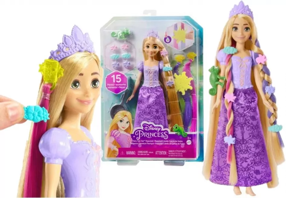 Lalka Roszpunka z akcesoriami. Disney Princess - tantis.pl