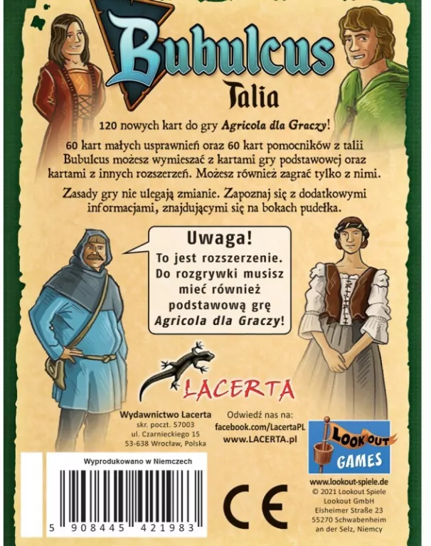 Agricola: Talia Bubulcus LACERTA - tantis.pl