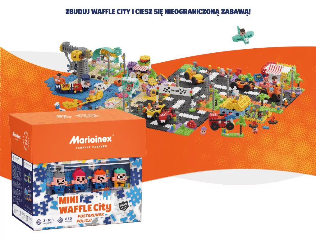 Mini Waffle City. Posterunek Policji - tantis.pl