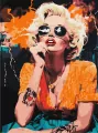Malowanie po numerach - Monroe w Hollywood 30x40cm - tantis.pl