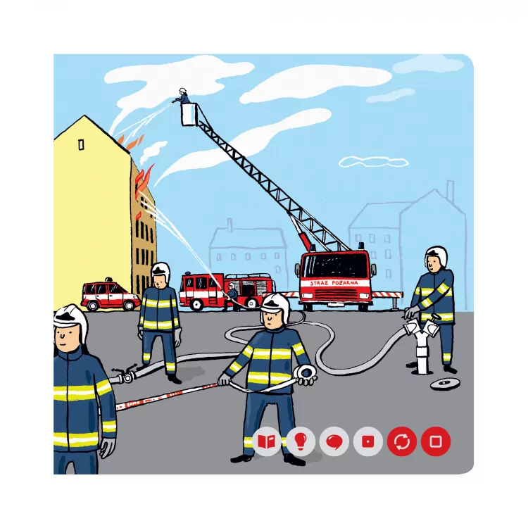 Czytaj z Albikiem. Zawody. Strażacy - tantis.pl