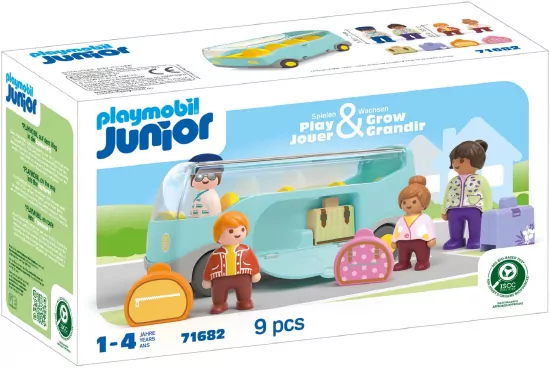 Autobus wycieczkowy. Zestaw z figurkami. Junior 71682