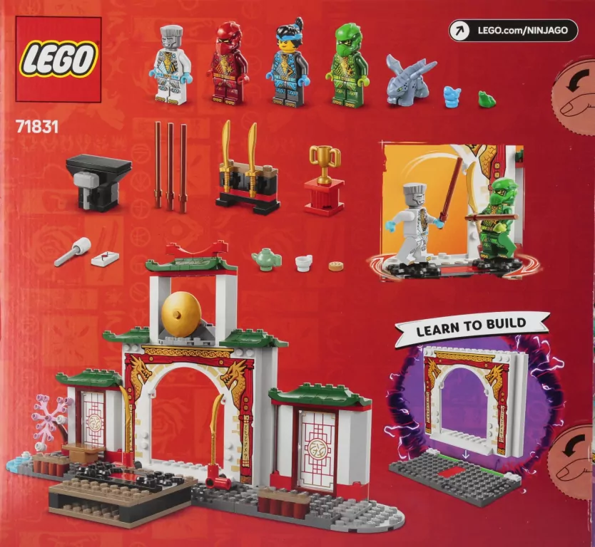 LEGO® Świątynia Spinjitzu ninja 71831 - tantis.pl