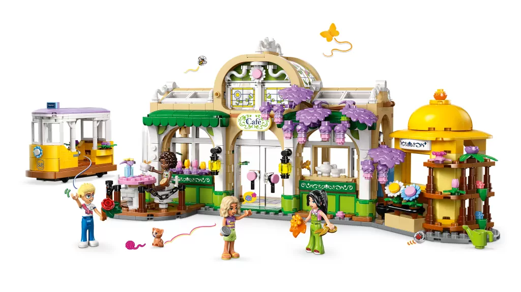 LEGO® Friends. Zielona kawiarnia i kwiaciarnia 42671 - tantis.pl