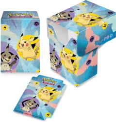 Ultra Pro: Pokémon - Full-View Deck Box - Pikachu & Mimikyu