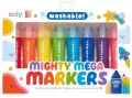 Flamastry zmywalne. Mighty Mega. 8 kolorów - tantis.pl