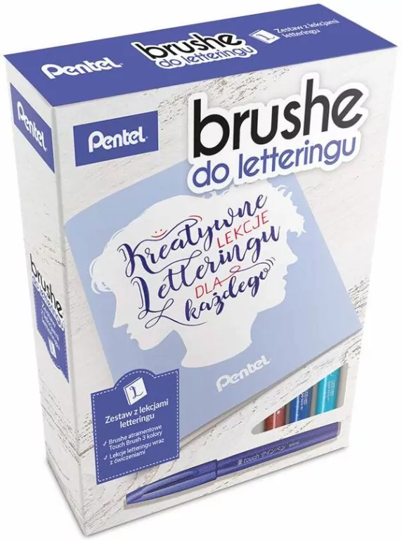 Zestaw: Pisaki do kaligrafii - tantis.pl