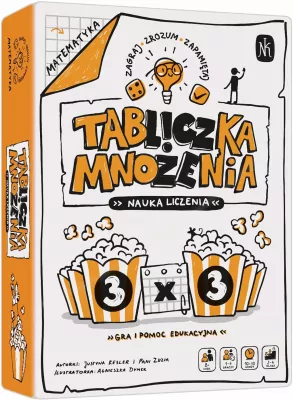 Tabliczka mnożenia. Nauka liczenia