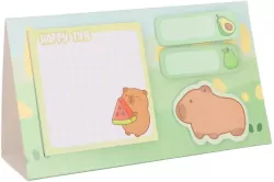 Karteczki samoprzylepne Kapibara z arbuzem