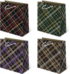 Torebki ozdobne T8A-23 Avantgarde kratki szkockie 10 sztuk