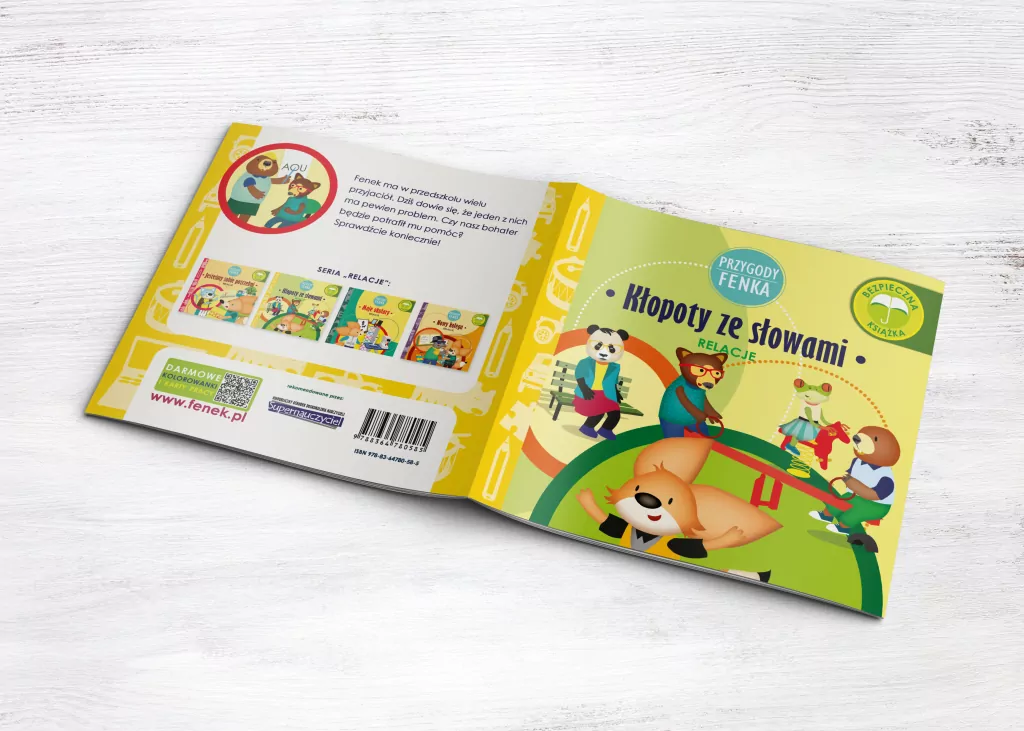 Kłopoty ze słowami. Relacje. Przygody Fenka - tantis.pl