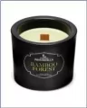 Świeczka sojowa Bamboo Forest czarna 170g - tantis.pl