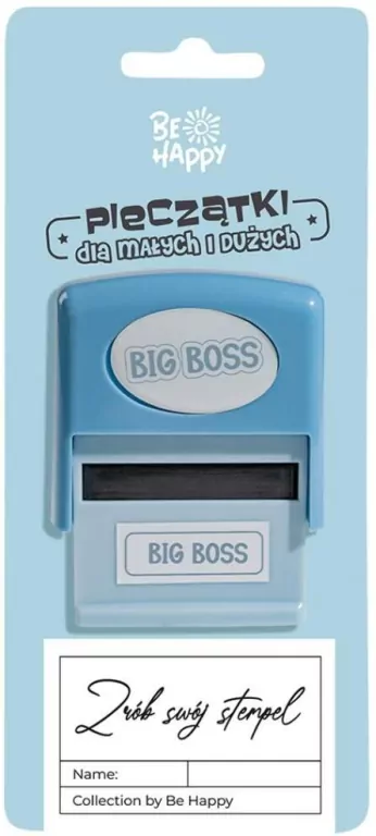 Pieczątka z napisem - Big Boss - tantis.pl