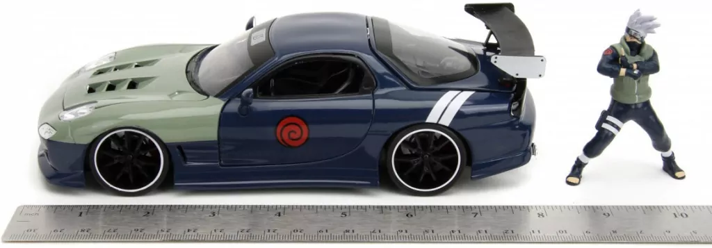 JADA. Naruto 93 Mazda RX-7 z figurką 1:24 - tantis.pl