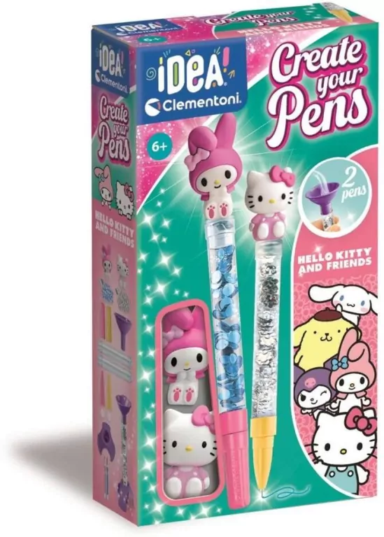 Mini Fabryka DłUgopisóW Hello Kitty I Przyjaciele - tantis.pl