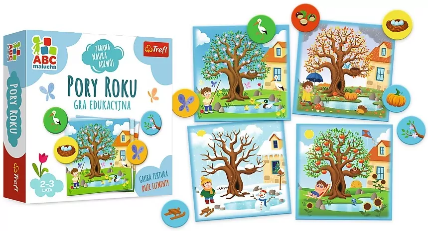 Pory roku. Gra Edukacyjna ABC Malucha - tantis.pl