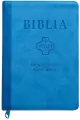 Biblia pierwszego Kościoła błękitna z paginatorami - tantis.pl