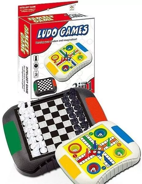 Zestaw gier szachy, ludo - tantis.pl