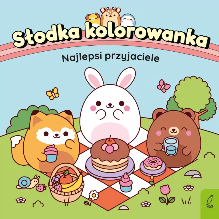 Najlepsi przyjaciele. Słodka kolorowanka - tantis.pl
