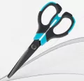 Tetis. Nożyczki biurowe, niebieskie - tantis.pl