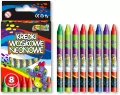 Kredki woskowe neonowe. Dino - tantis.pl