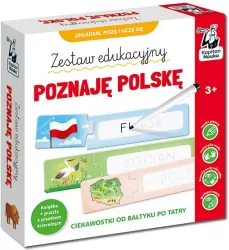 Kapitan Nauka. Poznaję Polskę. Książka + puzzle