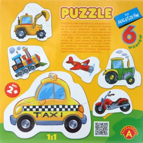 Alexander. Puzzle dla maluszków. Lokomotywa - tantis.pl
