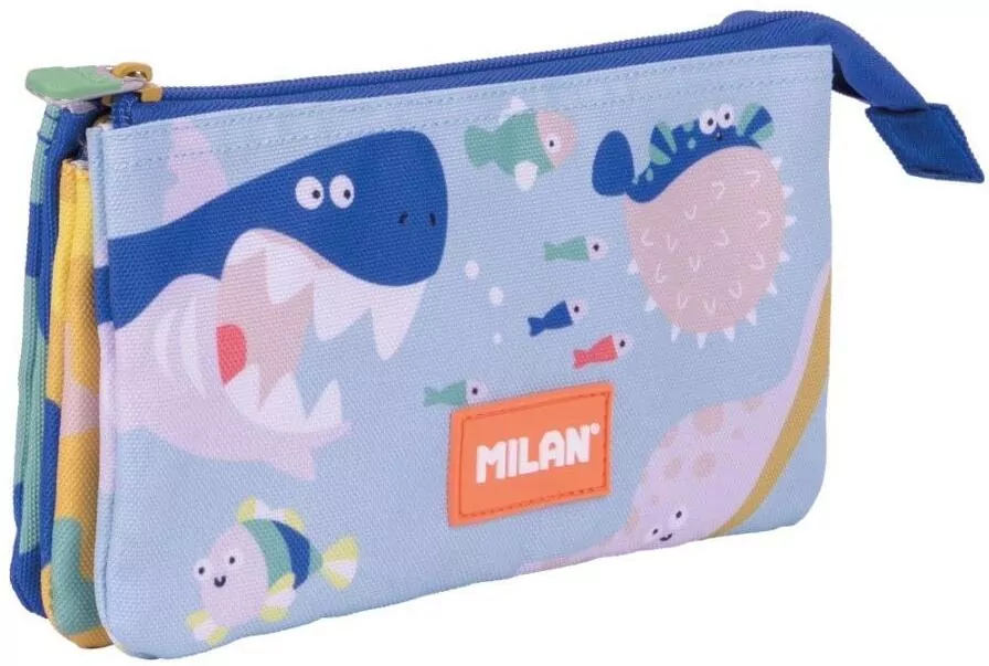 Piórnik 5 komorowy Blue Odyssey - tantis.pl