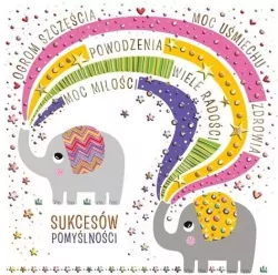 Karnet KW Urodziny - Słonie