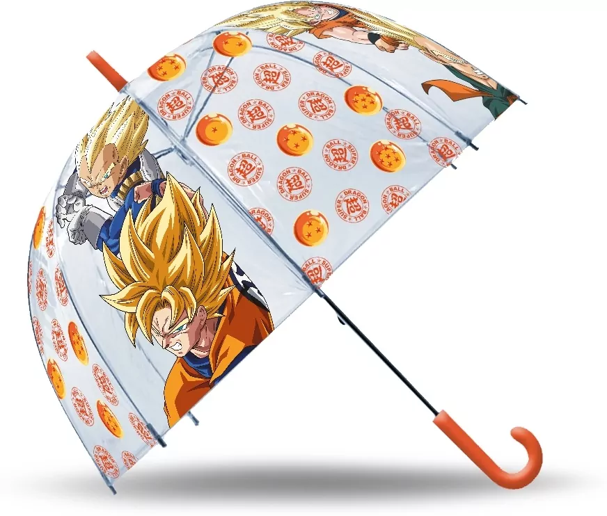 Parasolka manualna przezroczysta 46cm Dragon Ball Z DB00013 - tantis.pl