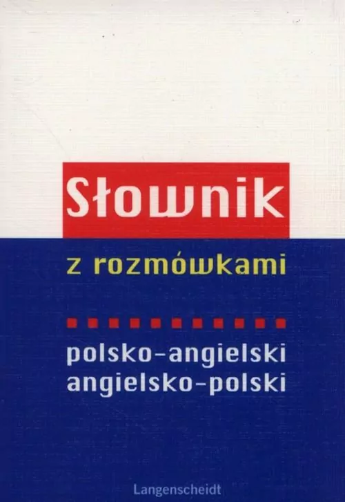 Słownik pol.-ang., ang.-pol. z rozmówkami. Op. miękka - tantis.pl