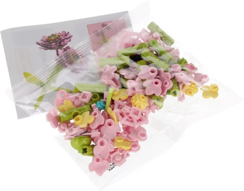 Klocki konstrukcyjne Kwiaty 103 elementy - tantis.pl