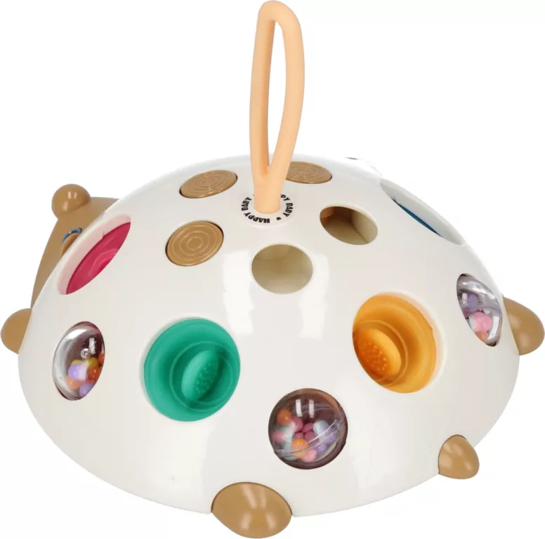 Bam Bam. Zabawka sensoryczna. Jeżyk - tantis.pl