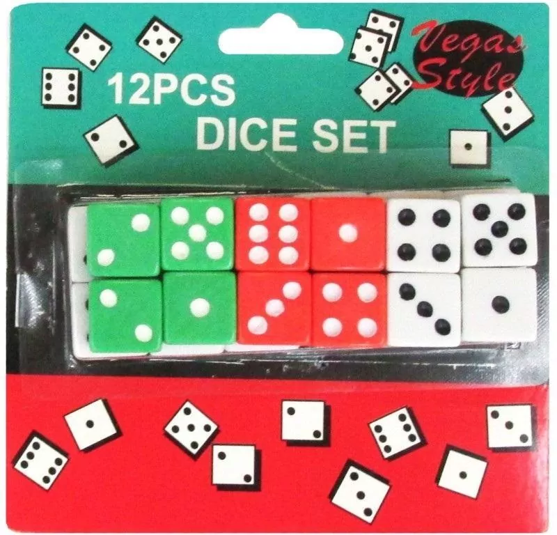 Kostka do gry kolorowa - tantis.pl