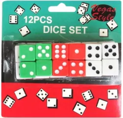 Kostka do gry kolorowa